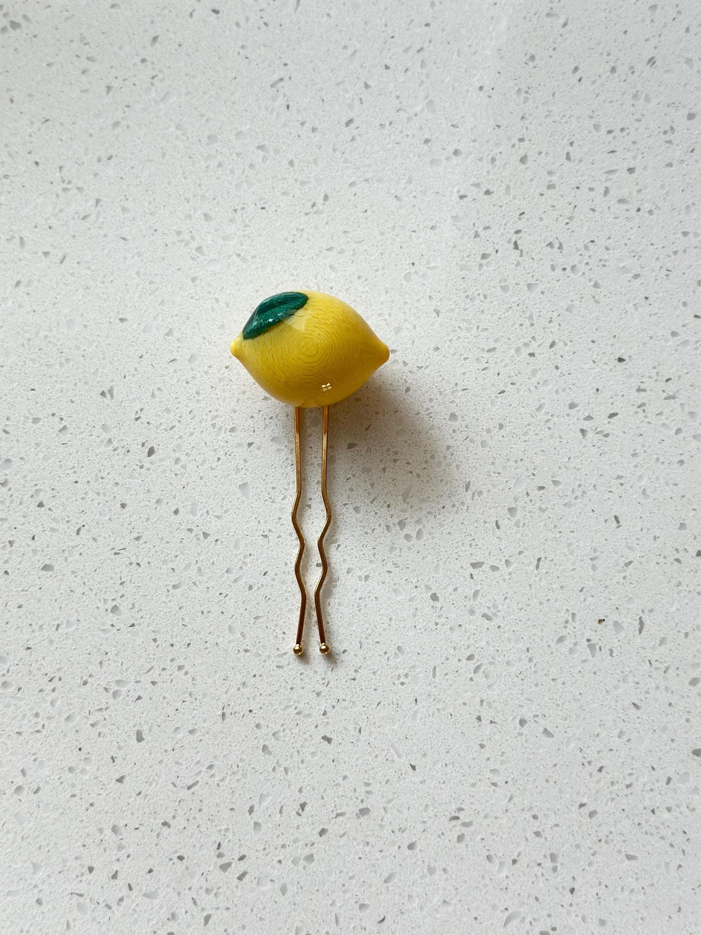Lemon Hair Pin — view 2